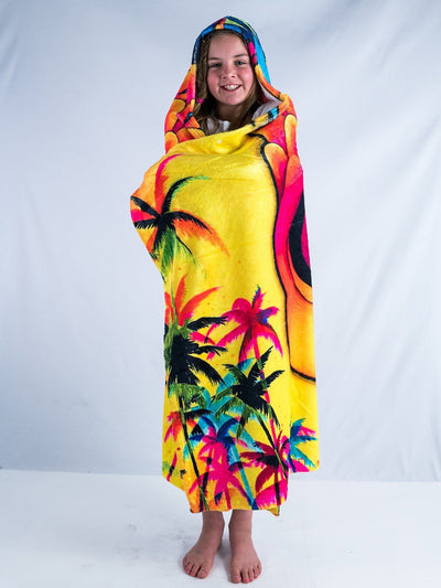 Kids Pineapple Daze Hooded Blanket