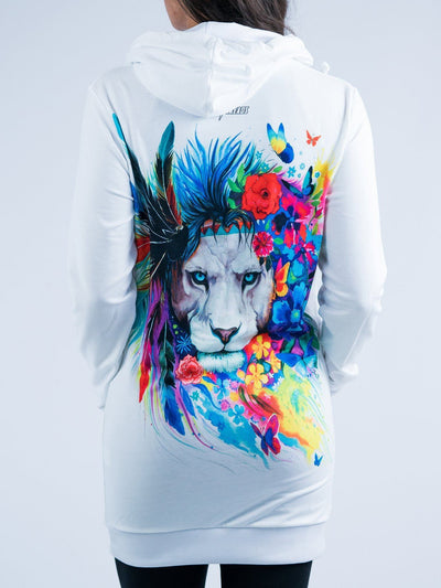 King of Lions Hooded Dress