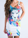 King Of Lions Mini Dress