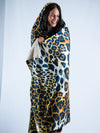 Leopard Hooded Blanket