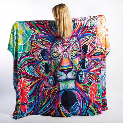 Lunar Lion Blanket