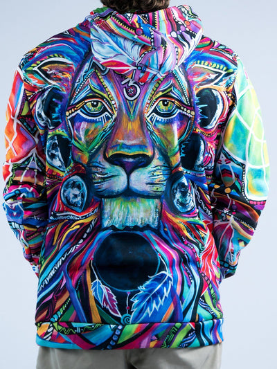 Lunar Lion Unisex Hoodie