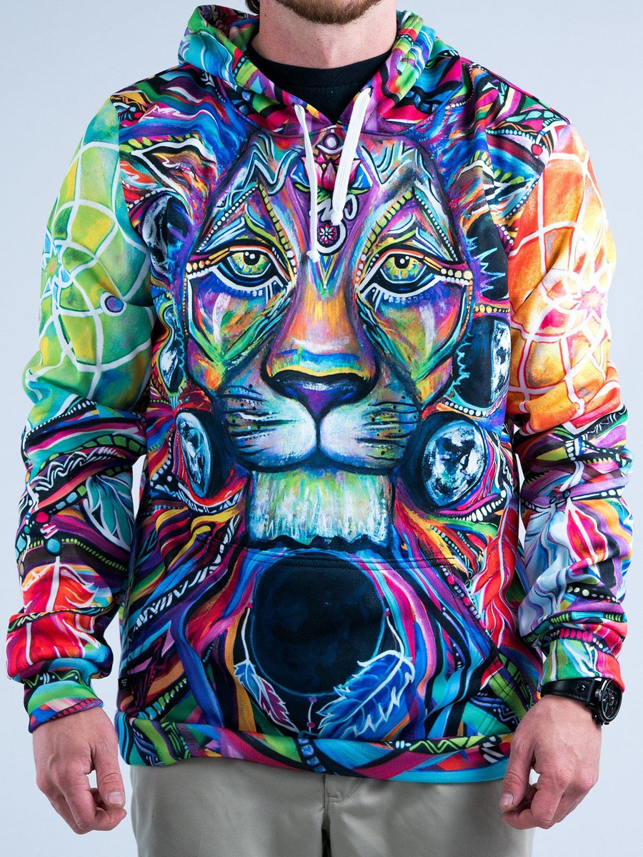 Lunar Lion Unisex Hoodie