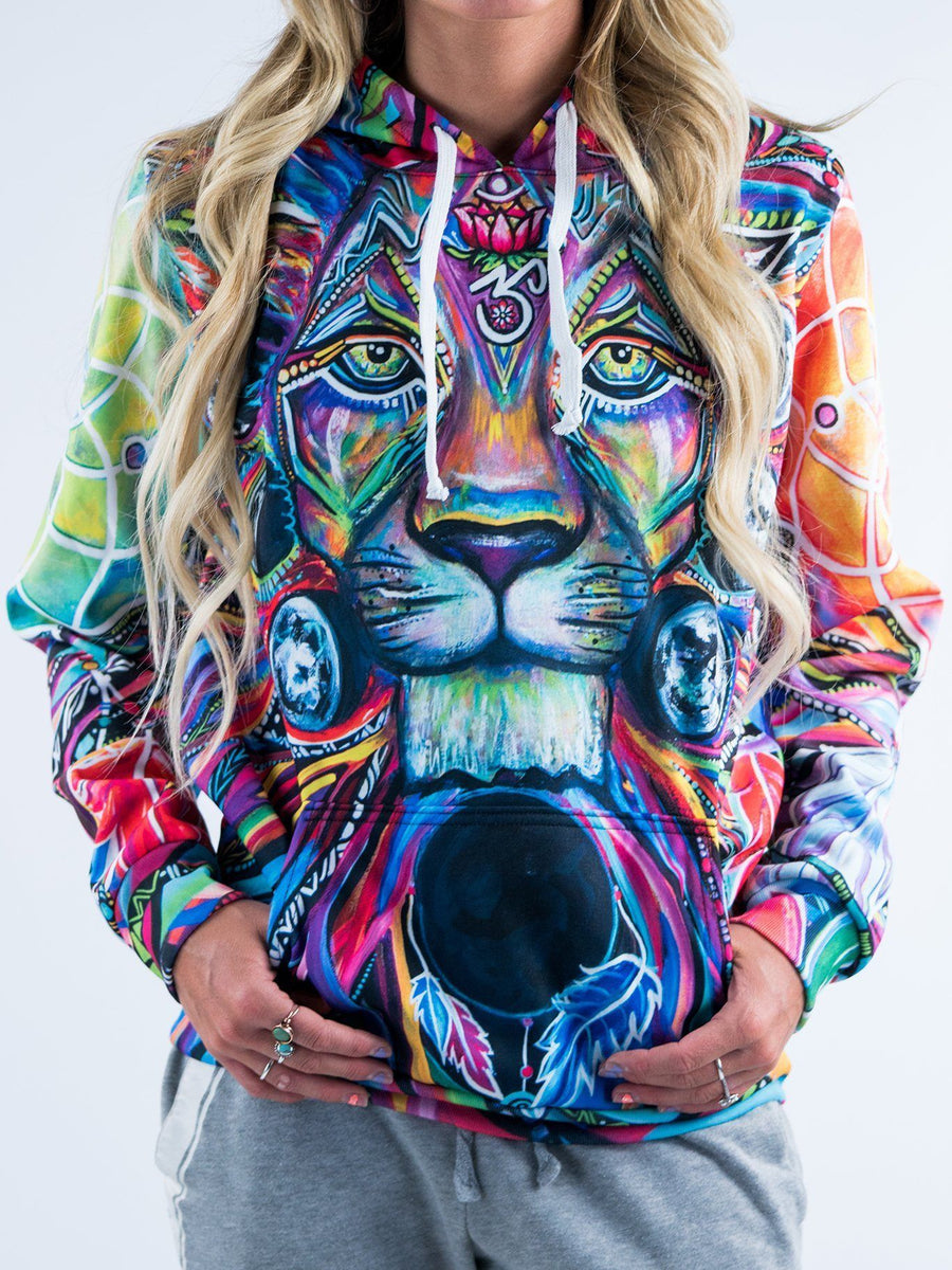 Lunar Lion Unisex Hoodie