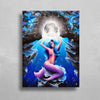 Lunar Mermaid HD Metal Panel Print Ready to Hang