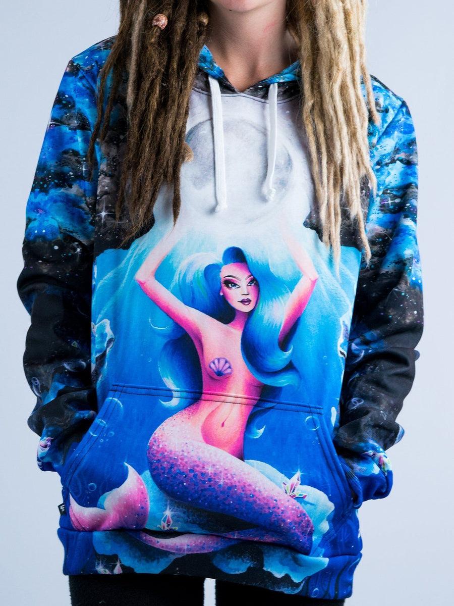 Lunar Mermaid Unisex Hoodie