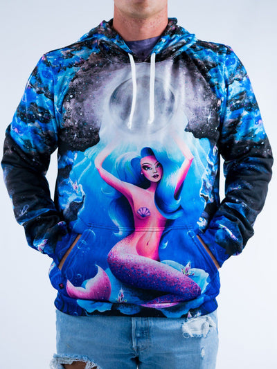 Lunar Mermaid Unisex Hoodie