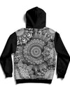 Mandala Bloom V2 Back Panel Unisex Hoodie