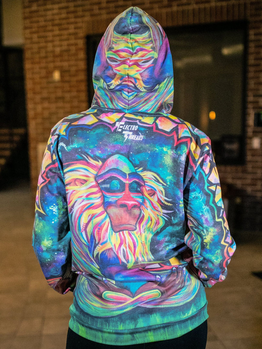 Meditating Rafiki Magic-Soft Unisex Hoodie