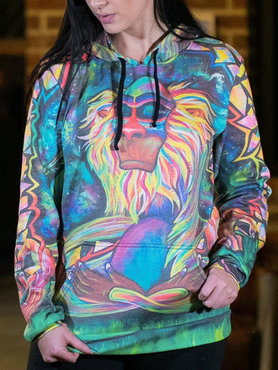 Meditating Rafiki Magic-Soft Unisex Hoodie