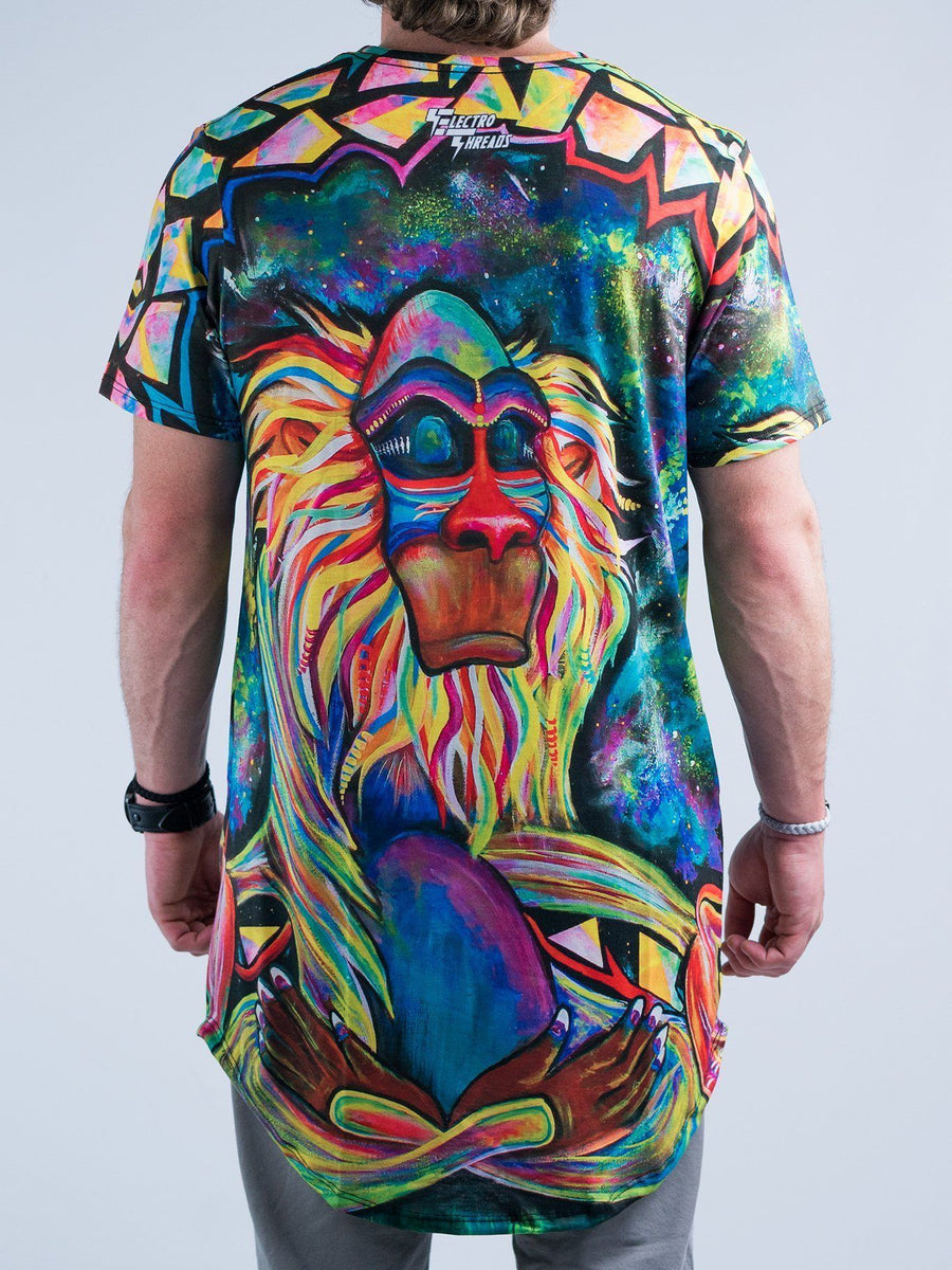 Meditating Rafiki Tall Tee