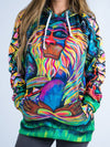 Meditating Rafiki Unisex Hoodie