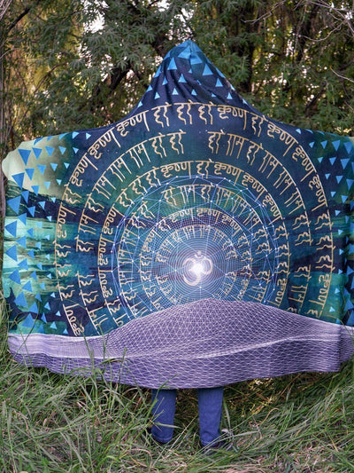 Midnight Bliss Hooded Blanket