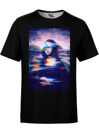 MONA GLITCH PREMIUM COTTON CREW