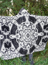 Moonlight Mandala Hooded Blanket