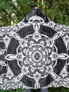 Moonlight Mandala Hooded Blanket