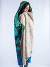 Mystic Mushrooms Hooded Blanket