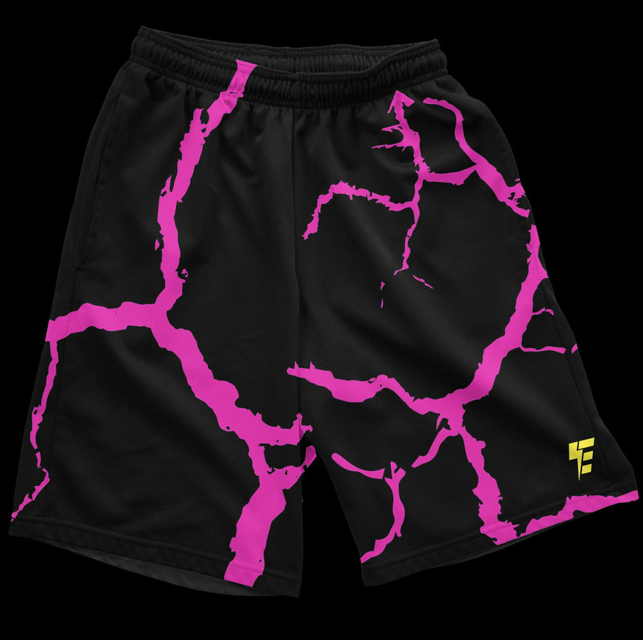 Neon Electro Shock 6" Swim Trunks