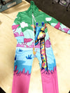 Neon Giraffe Adult Onesie