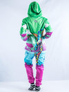 Neon Giraffe Adult Onesie