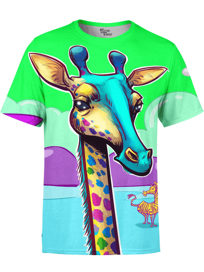 Neon Giraffe Unisex Crew