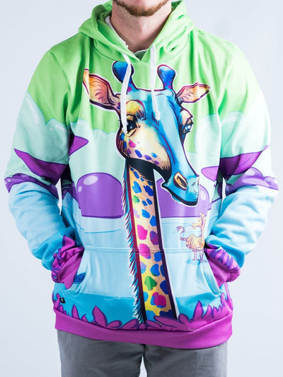 Neon Giraffe Unisex Hoodie