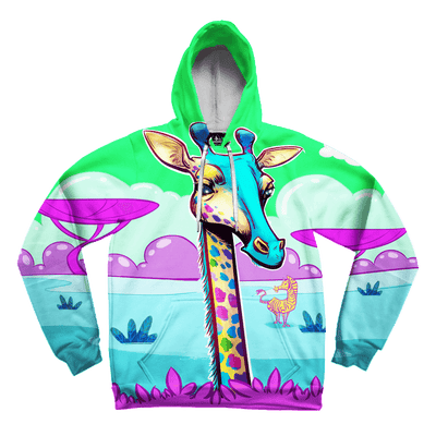 Neon Giraffe Unisex Hoodie