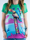 Neon Giraffe Women's Crew