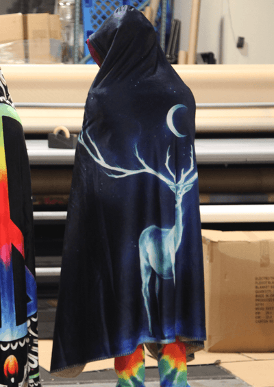 Night Bringer Hooded Blanket