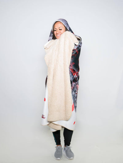 On the Hunt Hooded Blanket