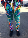 Optical Stained Glass Unisex Joggers