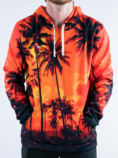 Palm Tree Sunset Unisex Hoodie