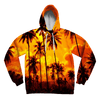 Palm Tree Sunset Unisex Hoodie