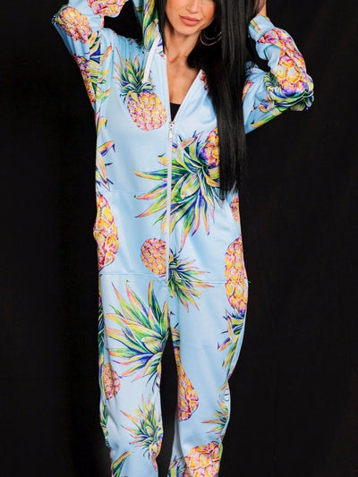 Pastel Pineapple Adult Onesie