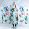 Pastel Pineapple Hooded Blanket