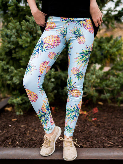 Pastel Pineapple Leggings