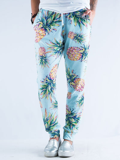 Pastel Pineapple Unisex Pajama Pants