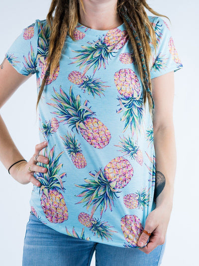 Pastel Pineapple Women's Crew