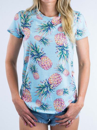 Pastel Pineapple Women's Crew