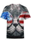 Patriotic Cat Unisex Crew