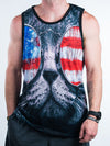 Patriotic Cat Unisex Tank Top