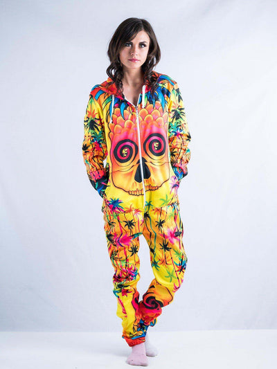 Pineapple Daze Adult Onesie