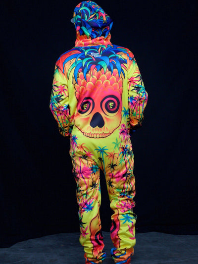 Pineapple Daze Adult Onesie