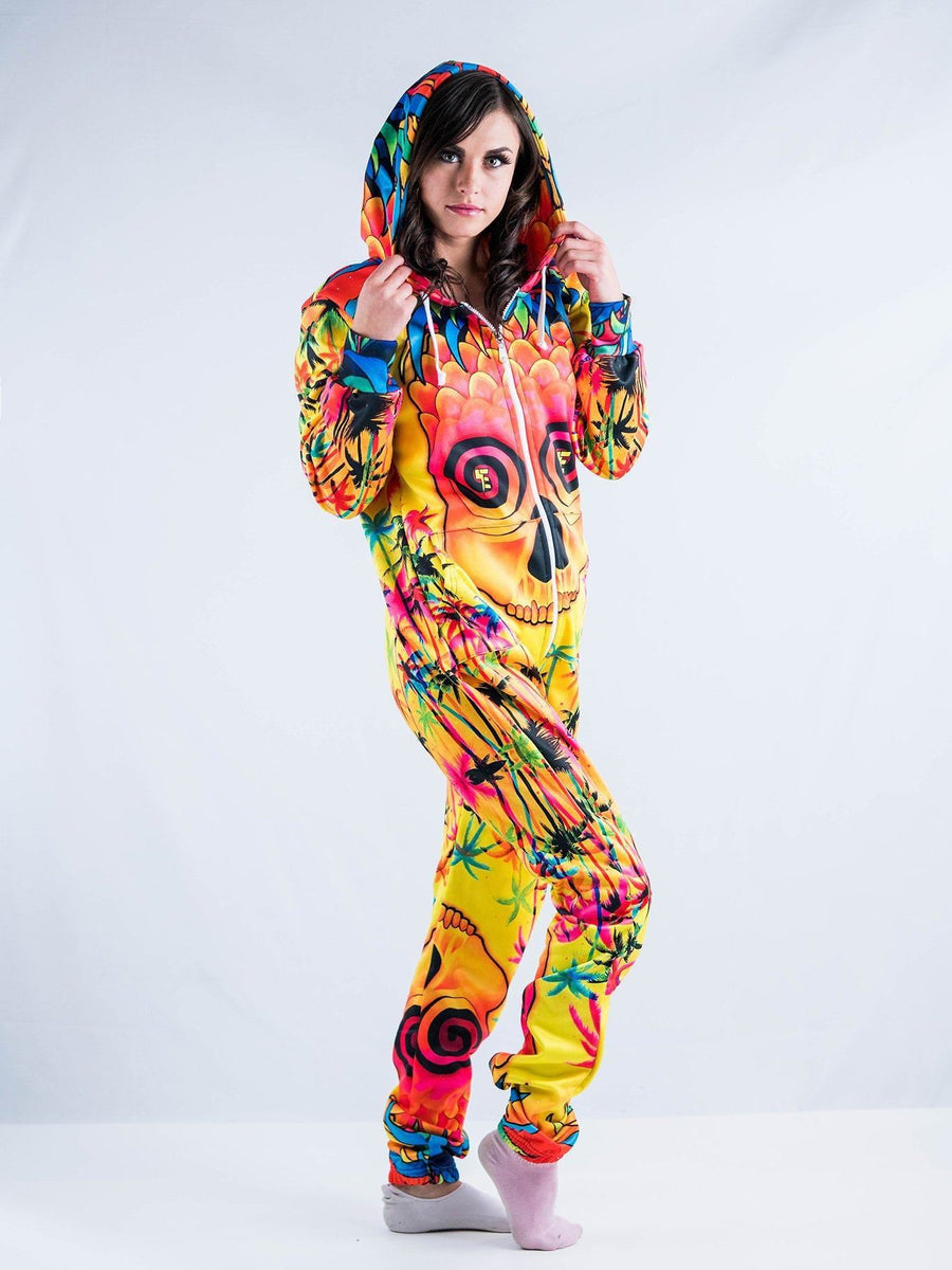 Pineapple Daze Adult Onesie