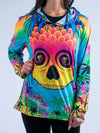 Pineapple Daze Unisex Hooded Long Sleeve Shirt