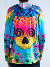 Pineapple Daze Unisex Hooded Long Sleeve Shirt