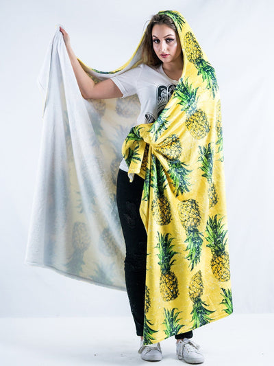 Pineapple Hooded Blanket