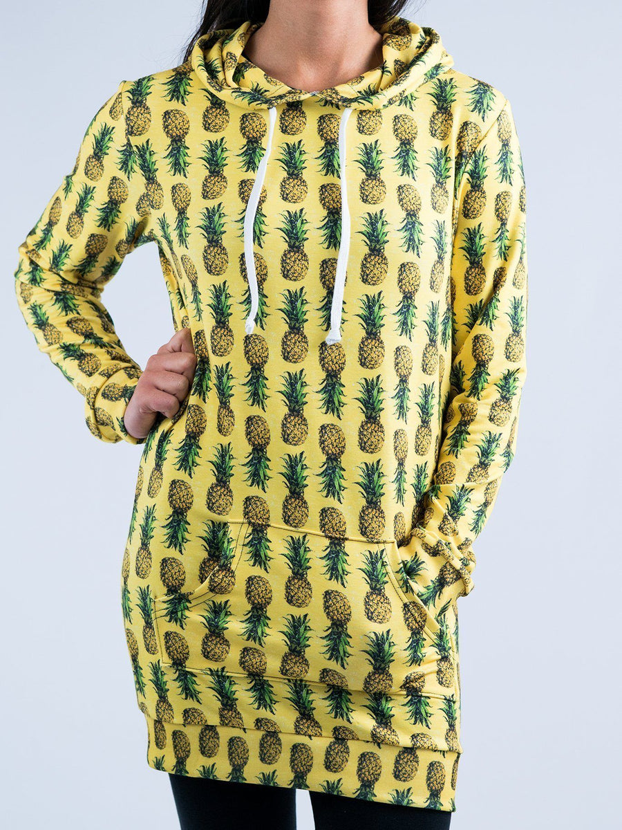 Pineapple Hooded Dress