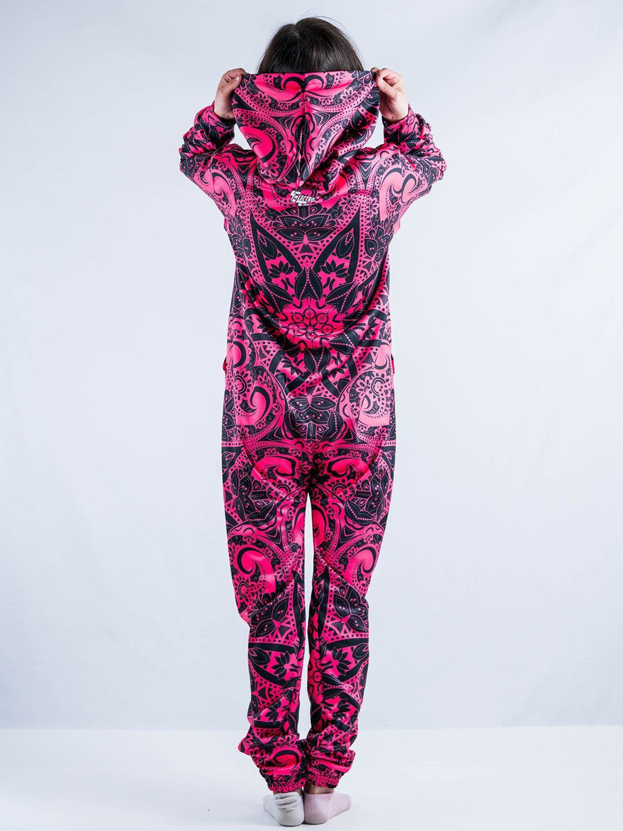 Pink Mandala Adult Onesie