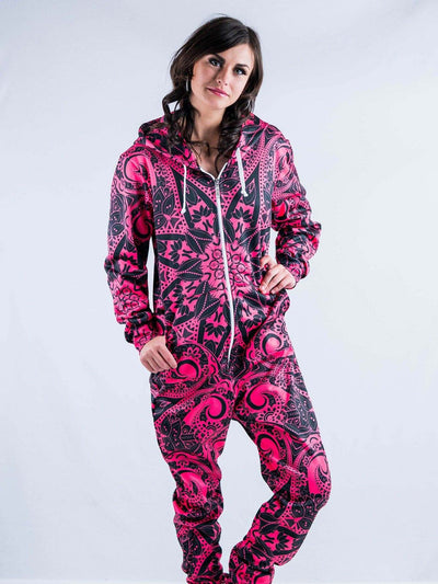 Pink Mandala Adult Onesie